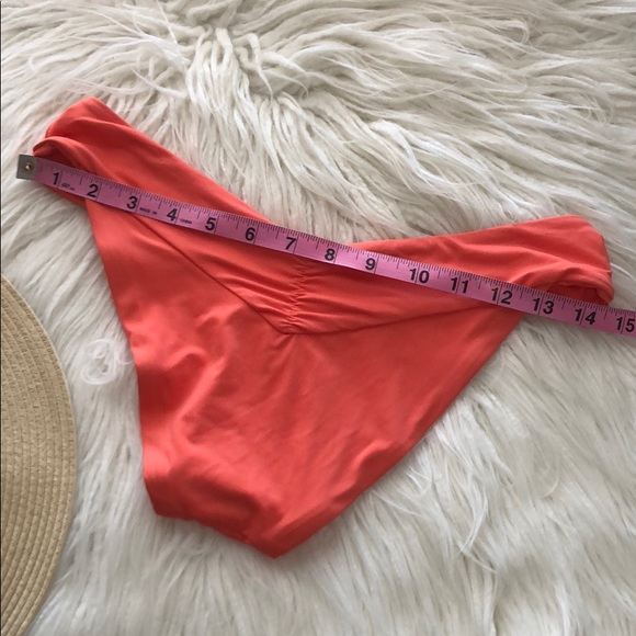 BECCA • Coral scrunch butt Swim Bottoms - Picture 5 of 6